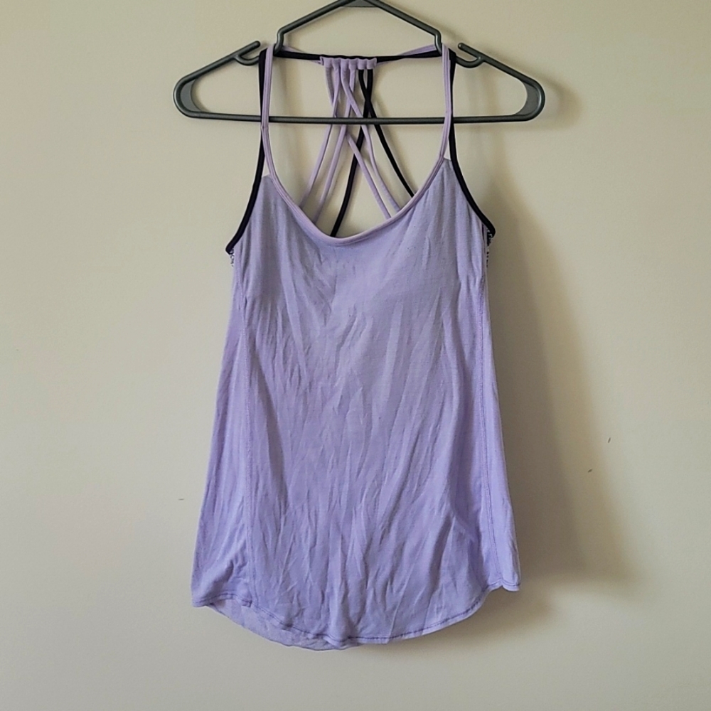 lululemon athletica Lavender Strappy Tank Top